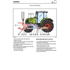 Claas Ares 547 - 557 - 567 - 577 - 617 - 657 - 697 Workshop Manual